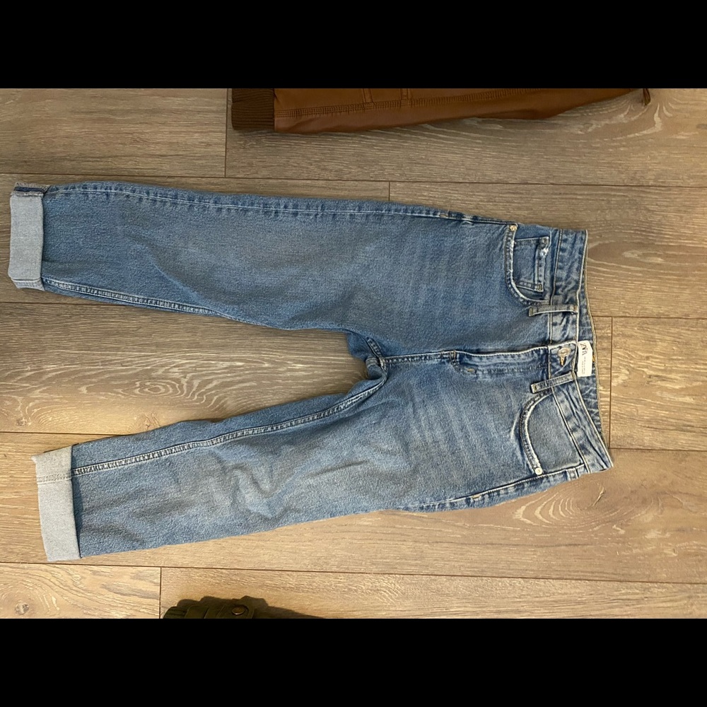 Zara mom jeans